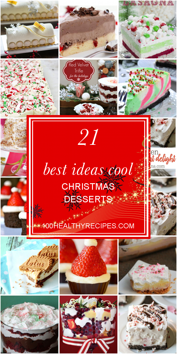 21 Best Ideas Cool Christmas Desserts – Best Diet And Healthy Recipes ...